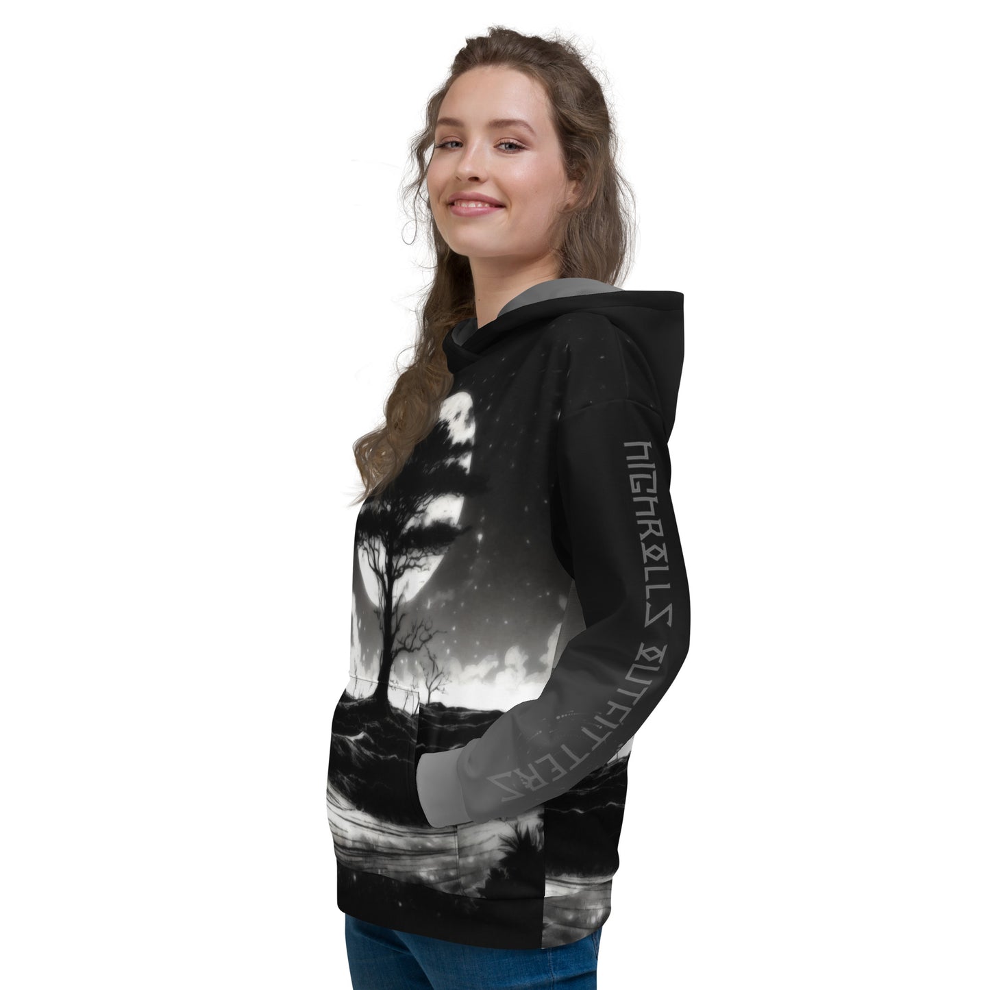 Full Moon Unisex Hoodie