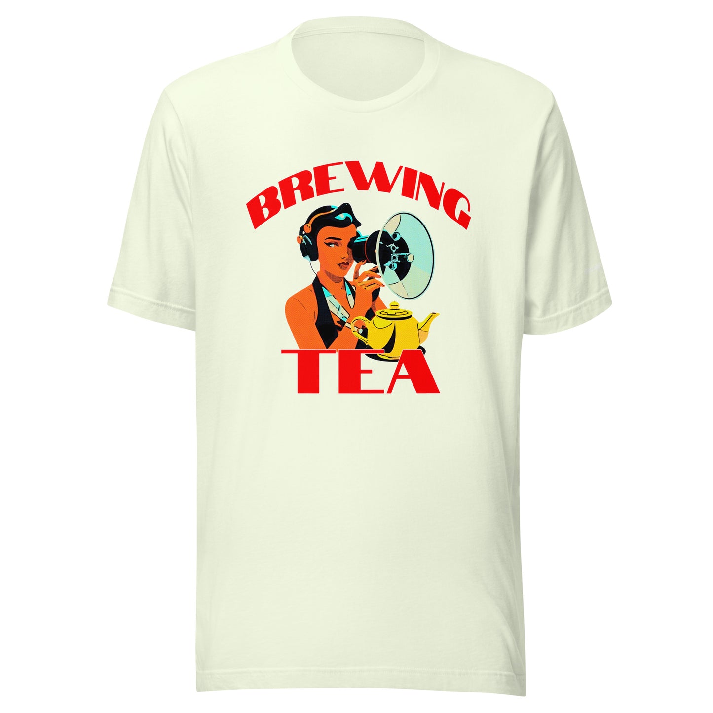 Brewing Tea Unisex t-shirt