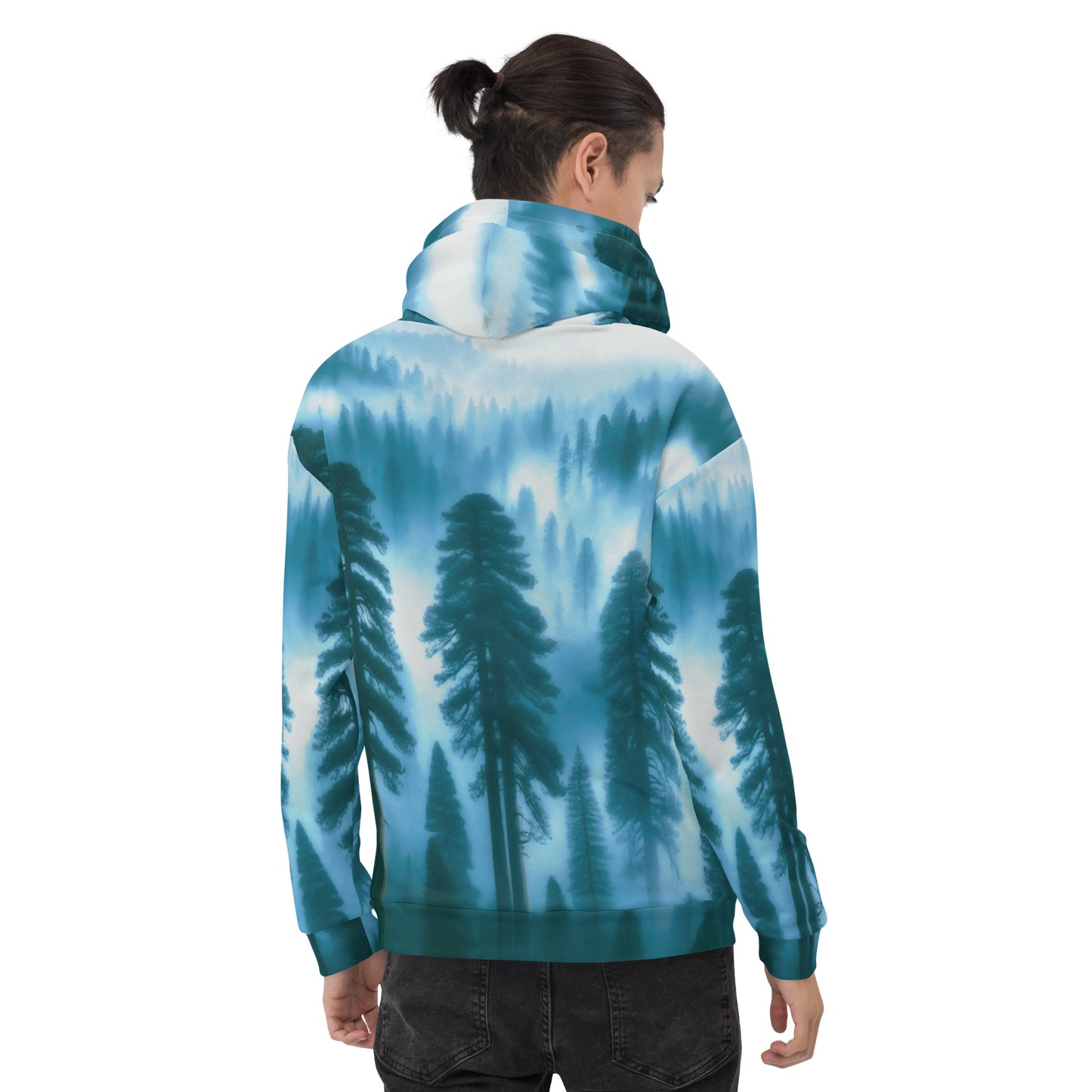 Foggy Pines Unisex Hoodie