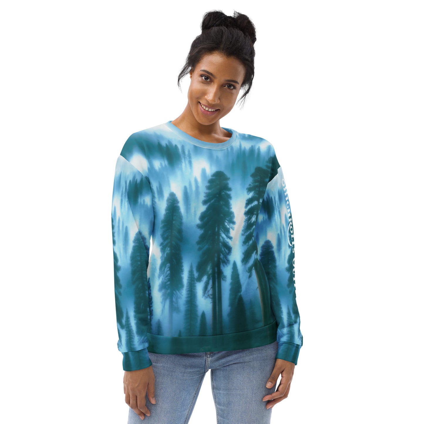 Foggy Pines Unisex Sweatshirt