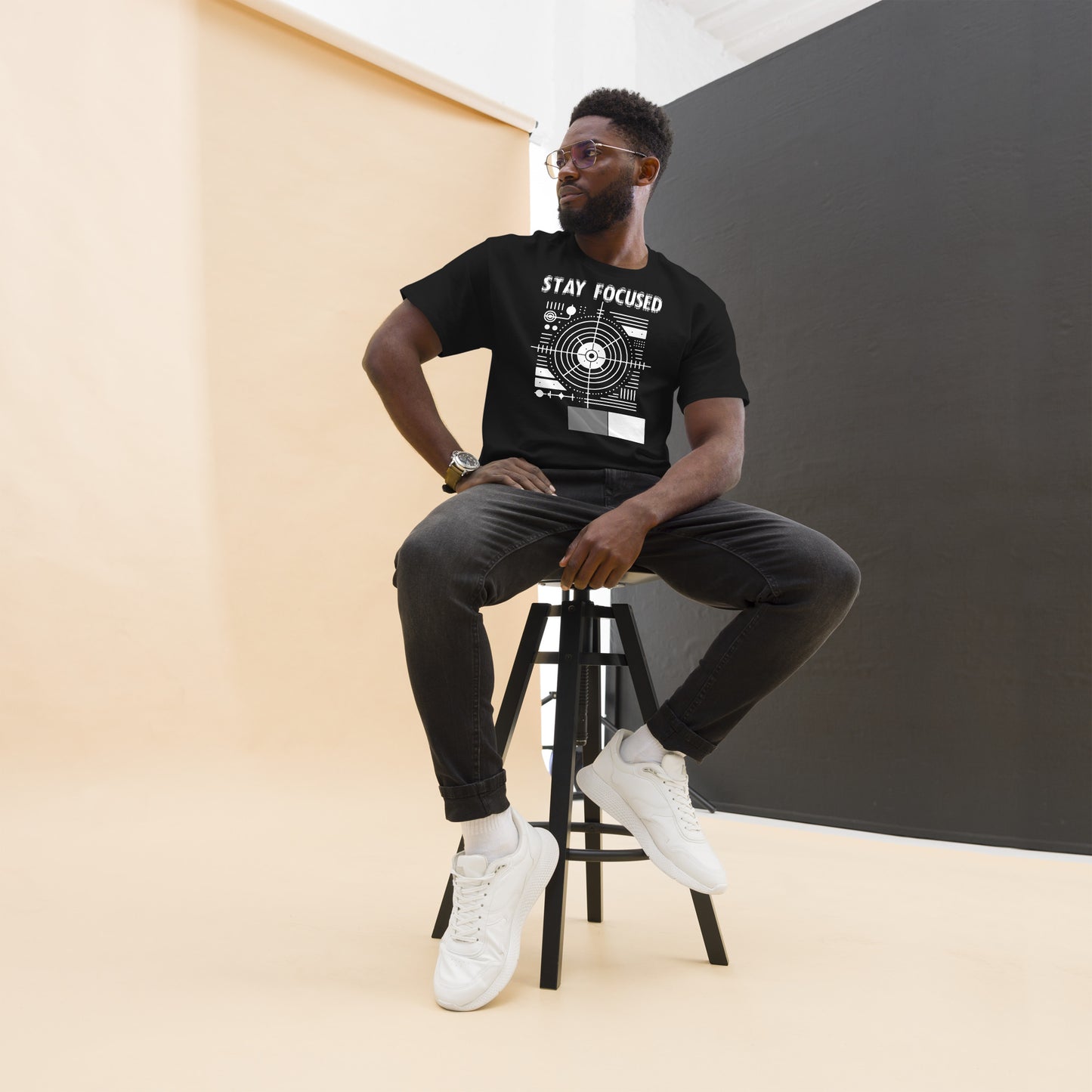 Stay Focused Photographers classic tee (black)