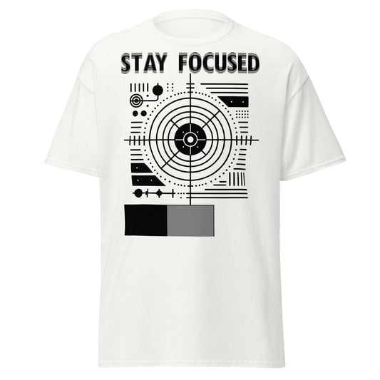 Stay Focused Photographer's classic tee (white)