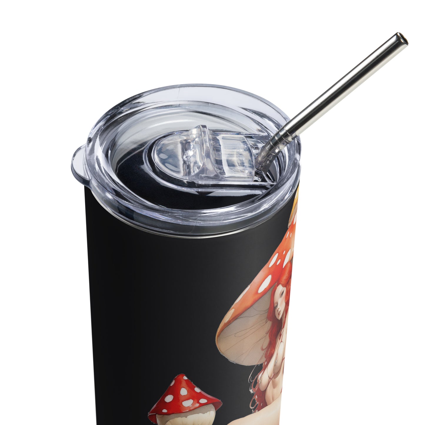 Mushroom Queen Stainless steel tumbler